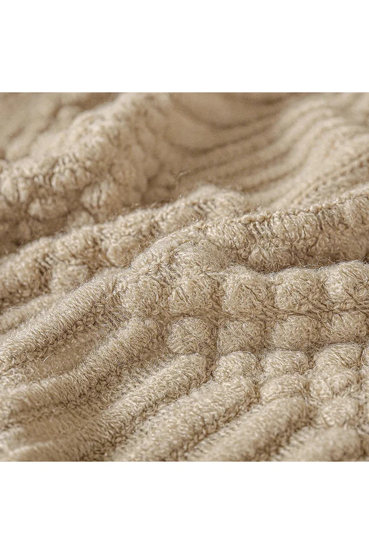 Lisslune | dune textured throw blanket