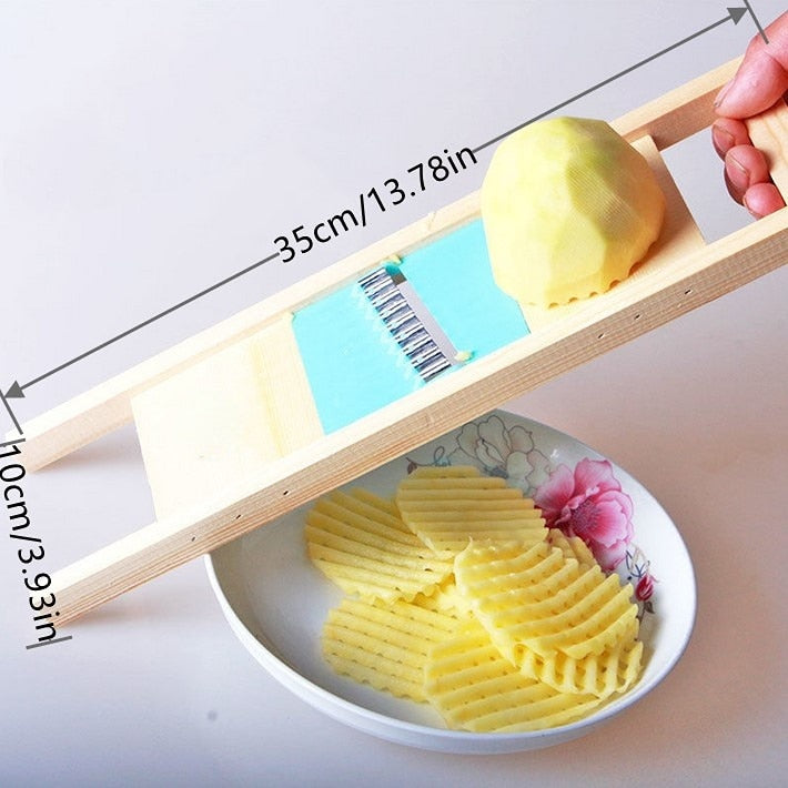 Lisslune | Chef Helper Wavy Vegetable Slicer