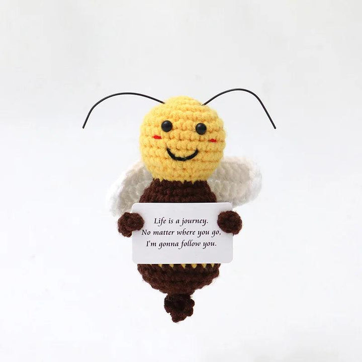 Lisslune | Shady Handcrafted Crochet Duck Ornaments for Emotional Support - Unique Home Decor and Perfect Christmas Gift