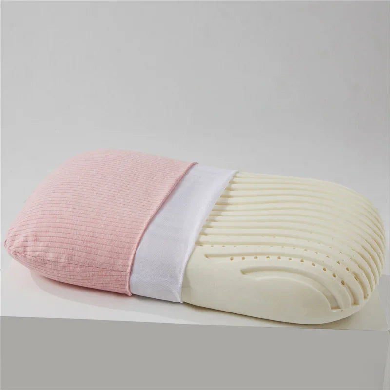 Lisslune | Therapeutic Cotton Cover Natural Latex Pillow
