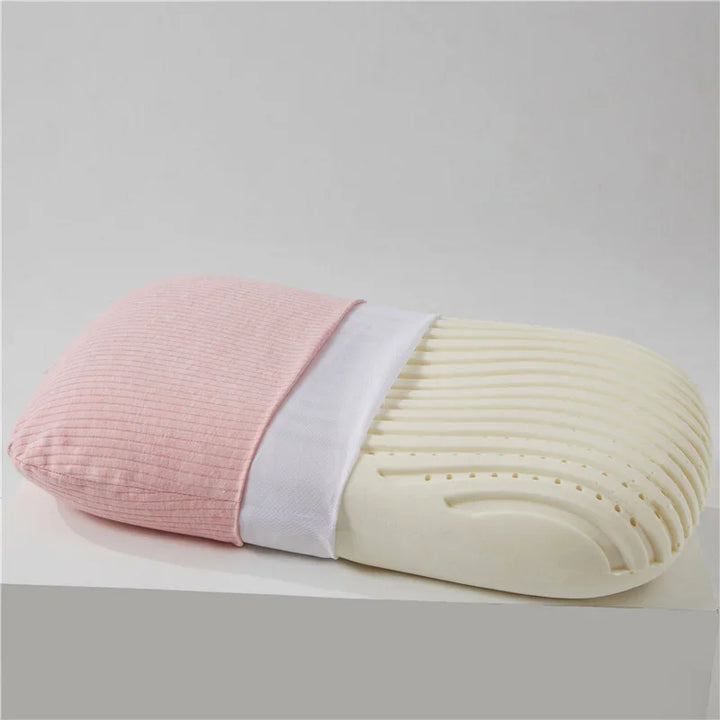 Lisslune | Therapeutic Cotton Cover Natural Latex Pillow