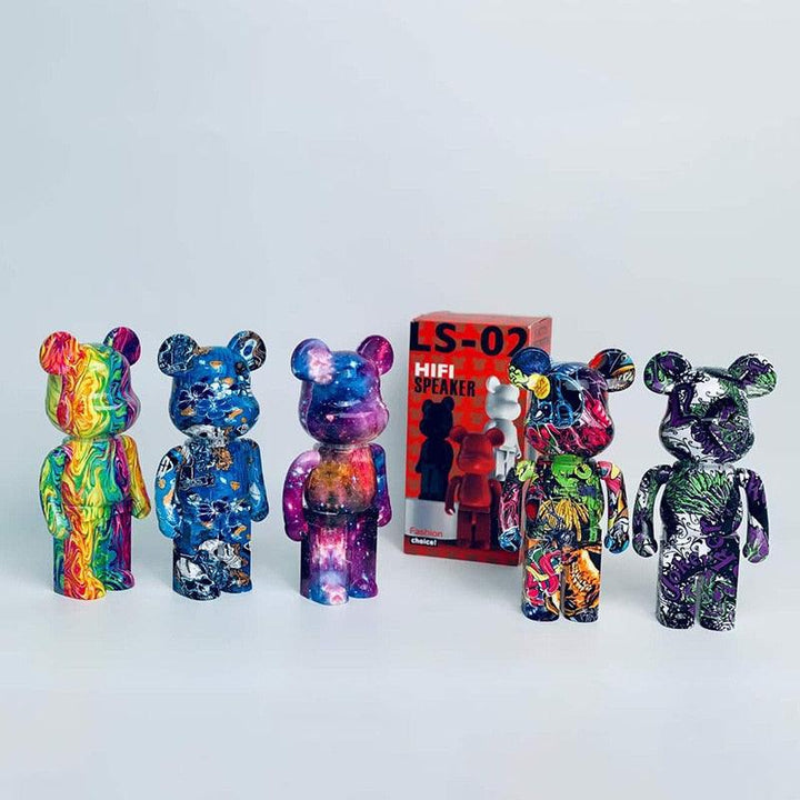 Lisslune | Vibrant Cartoon Bear Bluetooth Speaker for Stylish Interiors