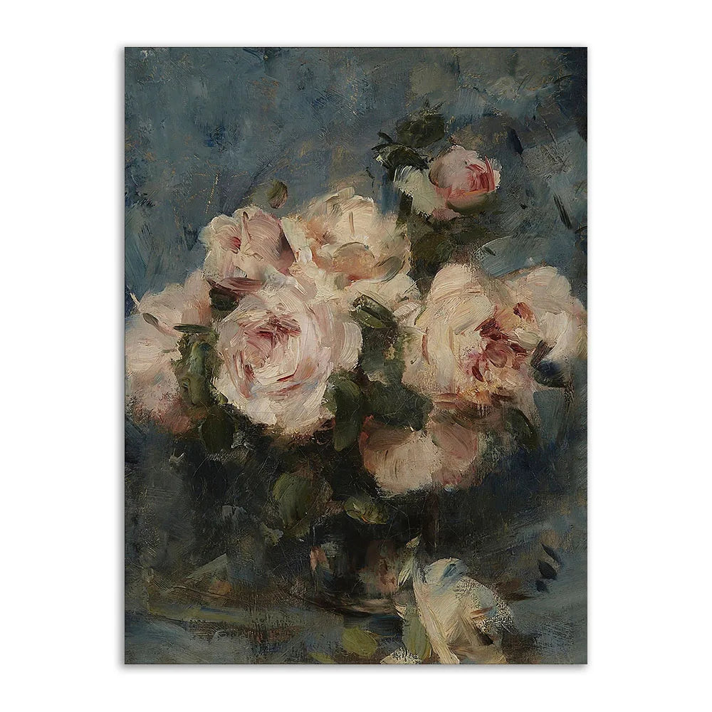Lisslune | Floral Canvas Poster