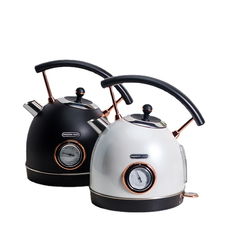 Lisslune | Electric Thermometer Automatic Vintage Style Kettle