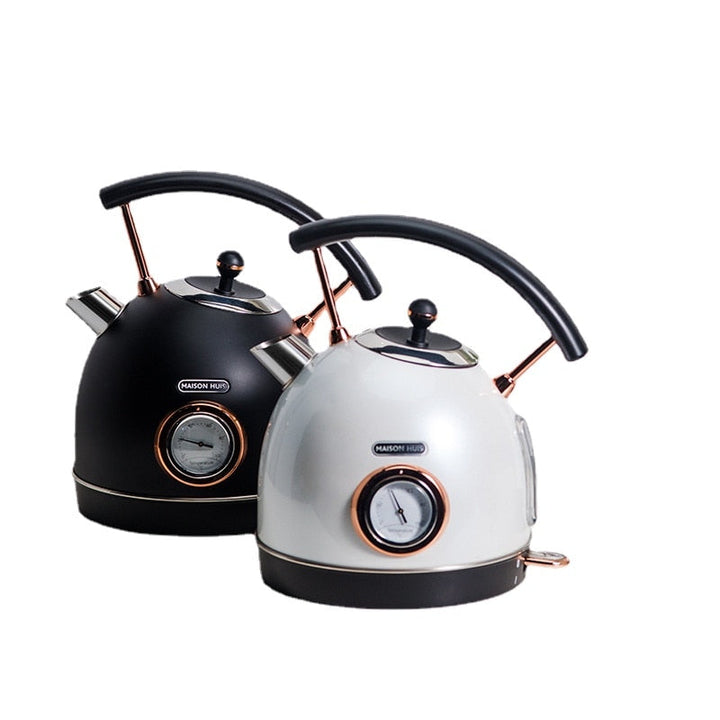 Lisslune | Electric Thermometer Automatic Vintage Style Kettle