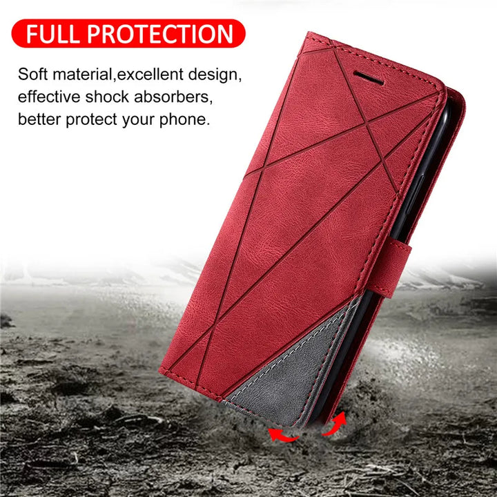 Lisslune | Flip Magnetic Leather Cover for Samsung Galaxy A Series