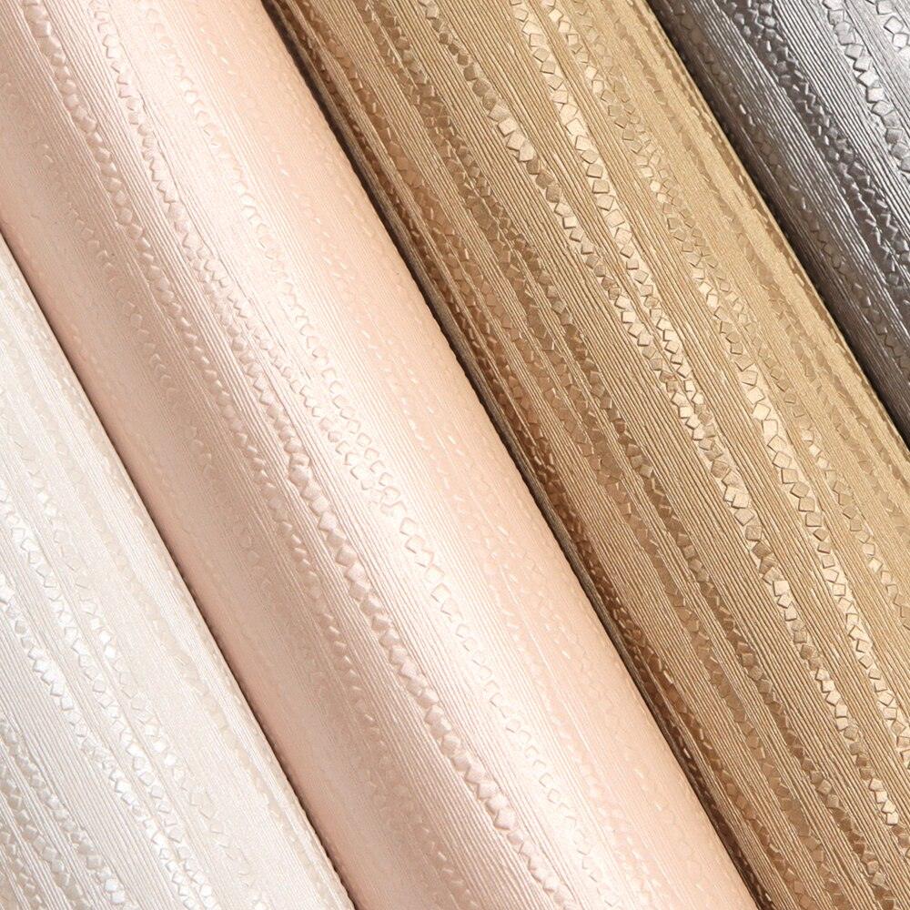 Lisslune | Opulent Pearl Striped Synthetic Leather for Luxury DIY Creations