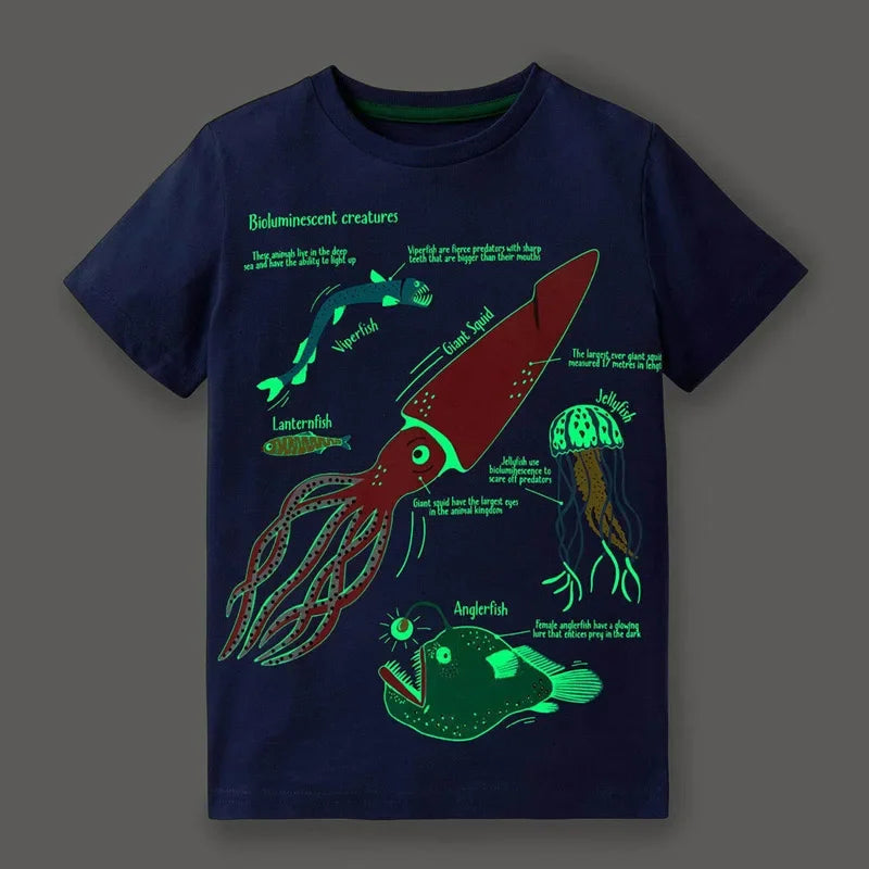 Lisslune | Glow in the Dark Kids T-Shirts