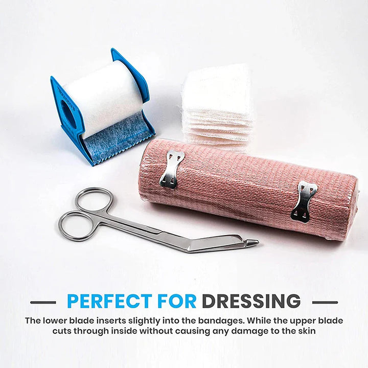 Lisslune | Stainless Steel Bandage Scissors for Medical and Household Use