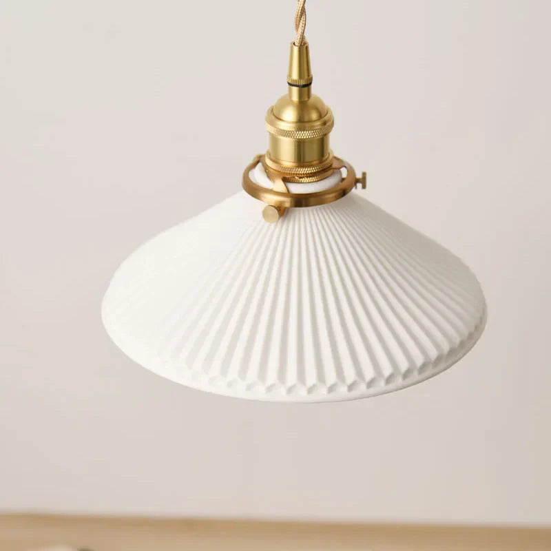 Lisslune | Nordic Ceramic Ceiling Light in Japanese Style