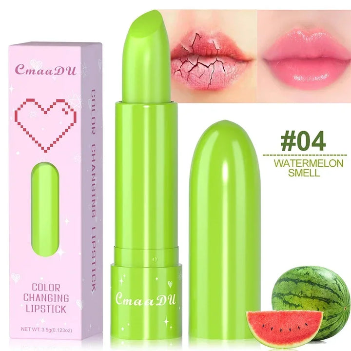 Rynx |6Color Waterproof Fruit Color Toning Gloss Changing Moisturizing Nourishing Glow Play Lip Balm Lip Color Care