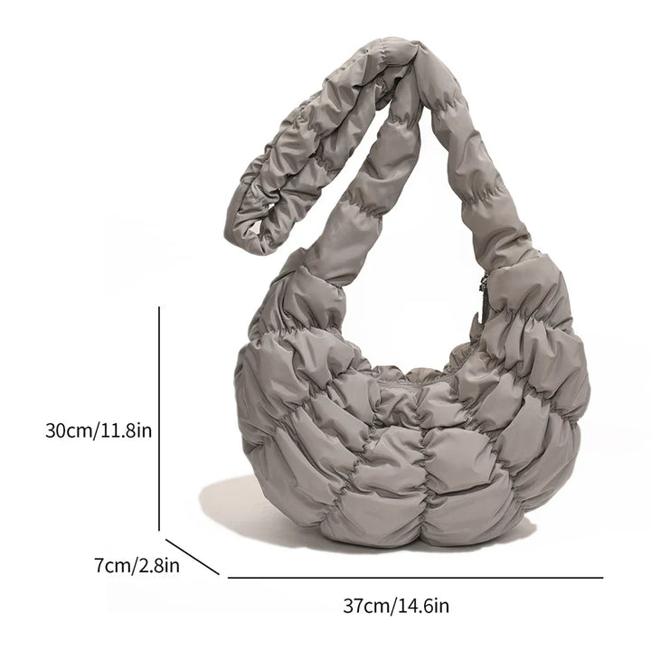 Lisslune | Puff Croissant Shoulder Bag