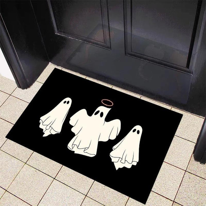 Lisslune | Charming Haunted Theme Anti-Slip Playroom Rug for Kids - Perfect for Halloween Fun!
