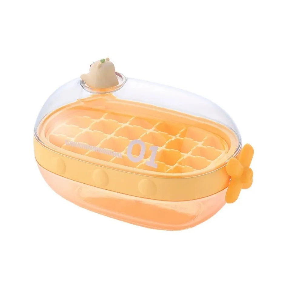 Lisslune | Cute Cartoon Rotating Knob Ice Cube Tray