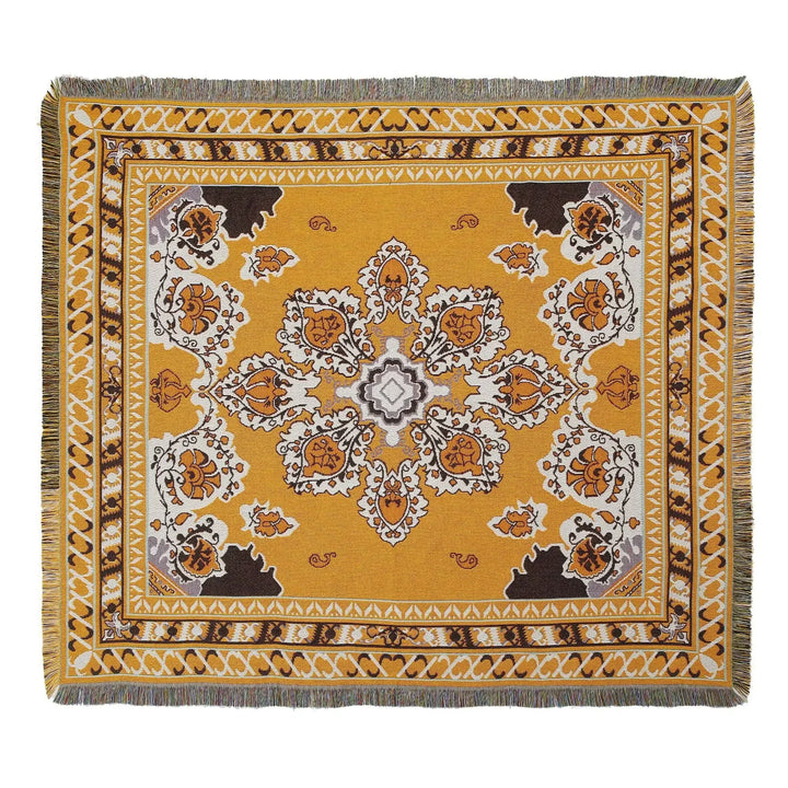Lisslune | Sun & Flowers Wall Tapestry Blanket