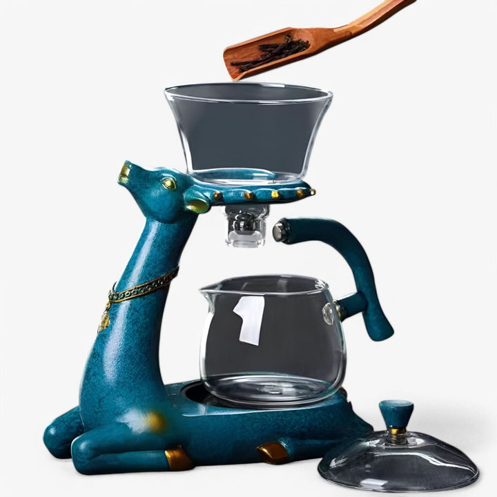 Lisslune | Glass Teapot with Infuser for Loose Leaf