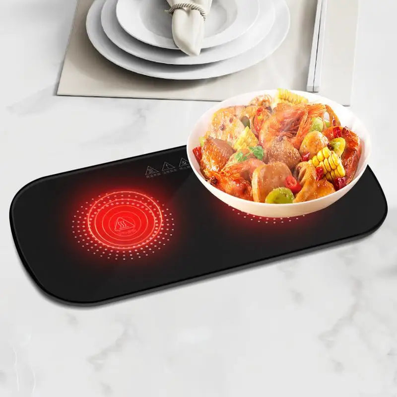 Skorter | Smart Electric Warming Tray | Adjustable Temperature Control | Keeps Food Hot with Constant Warmer Plate | Heating Food Essential