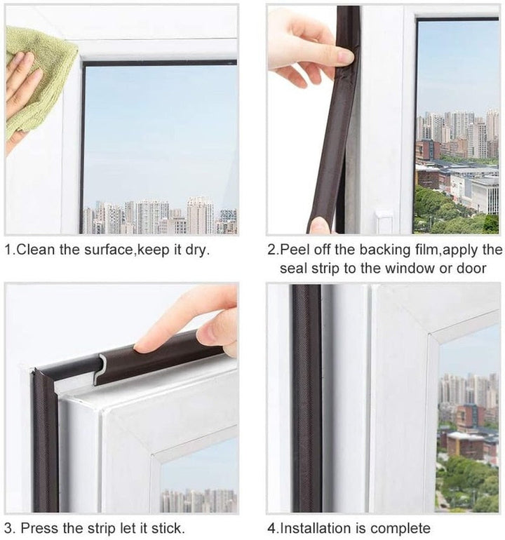 Lisslune | Soundproof Window Sealing Strip Foam