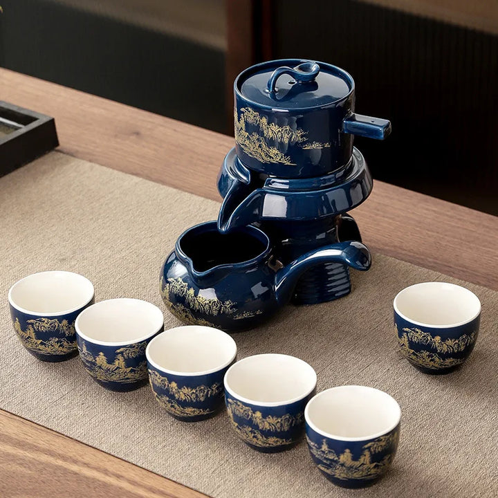 Lisslune | Mystic Sip Kung-Fu Ceramic Tea Set