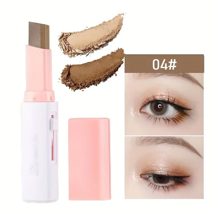 Rynx | 2 In 1 Pearl Highlighter Eyeshadow Stick Makeup Waterproof Long-lasting Glitter Eyeshadow Eyeliner Stick Eye Makeup Cosmetics