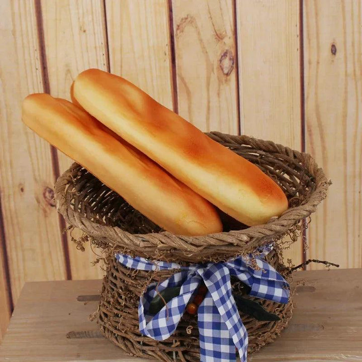 Lisslune | Synthetic Baguette Keychain and Decor for Home, Photography and Kitchen Display