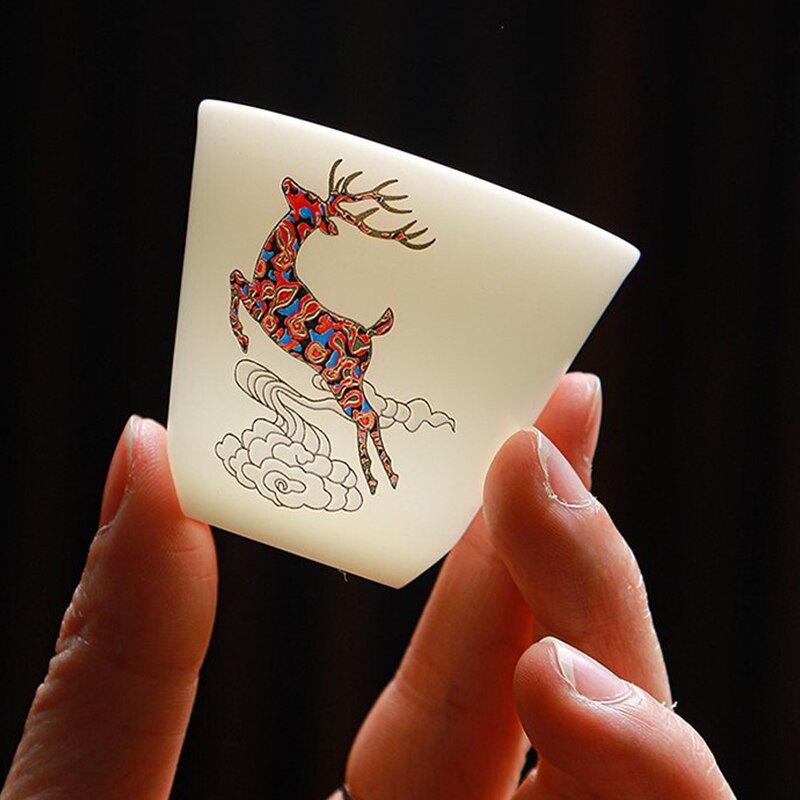 Lisslune | Forest Deer Ceramic Tea Set
