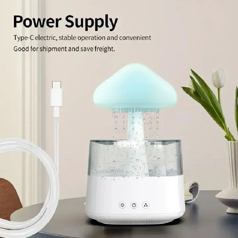 Lisslune | Cloud Rain Forest Aromatherapy Humidifier Lamp