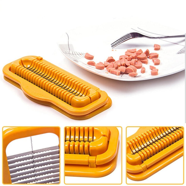 Lisslune | Easy Hot Dog Slicer