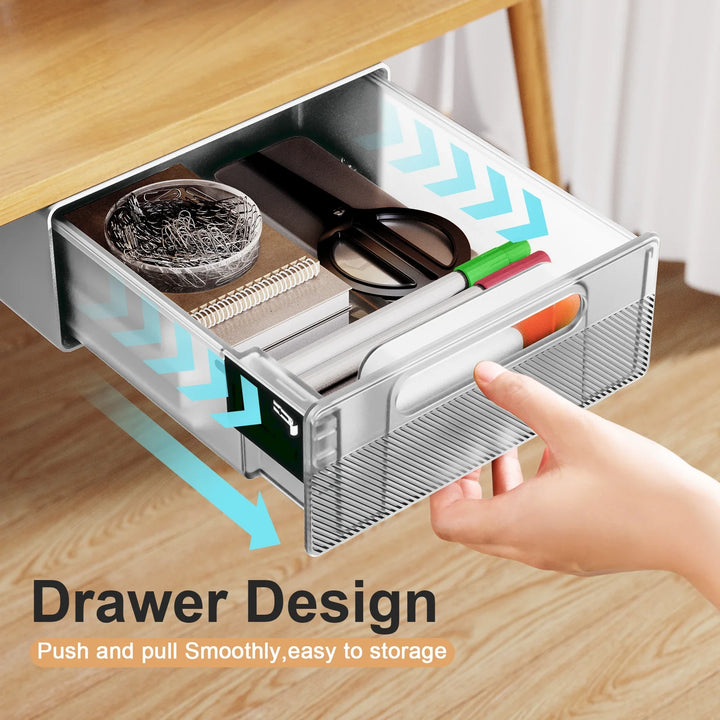 Lisslune | Under-table drawer organizer