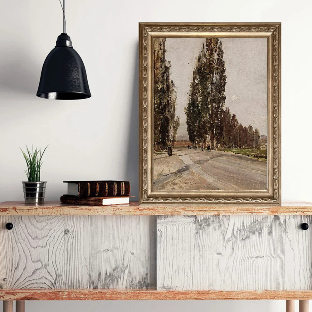 Lisslune | & Antique Canvas Poster