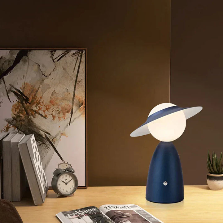 Lisslune | Battery Table Lamp Man with Hat