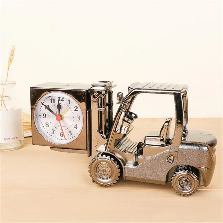Lisslune | Retro Forklift Unique Digital Clock