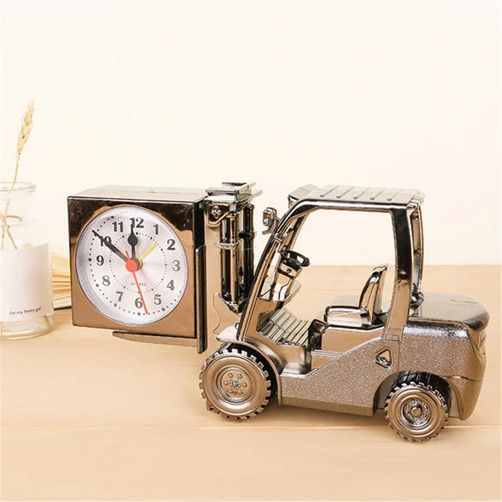 Lisslune | Retro Forklift Unique Digital Clock