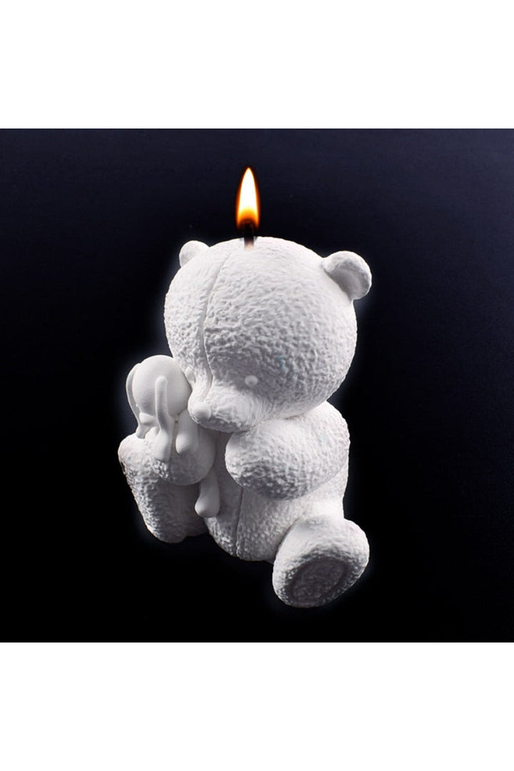 Lisslune | Bear-shaped candle mold