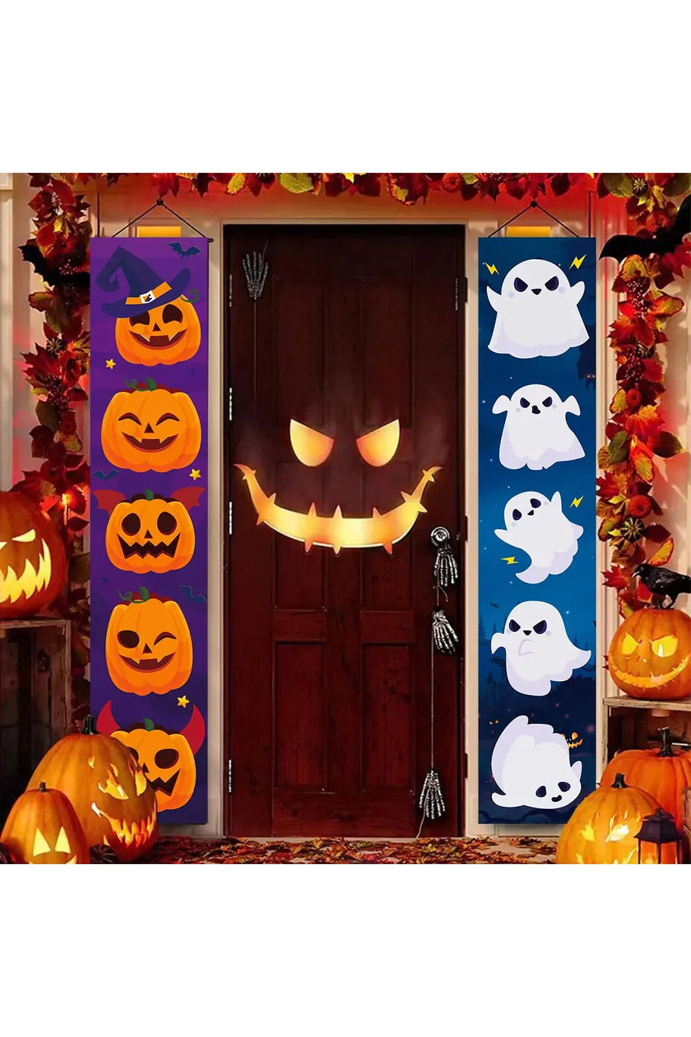 Lisslune | Halloween Trick-or-Treat Tapestry