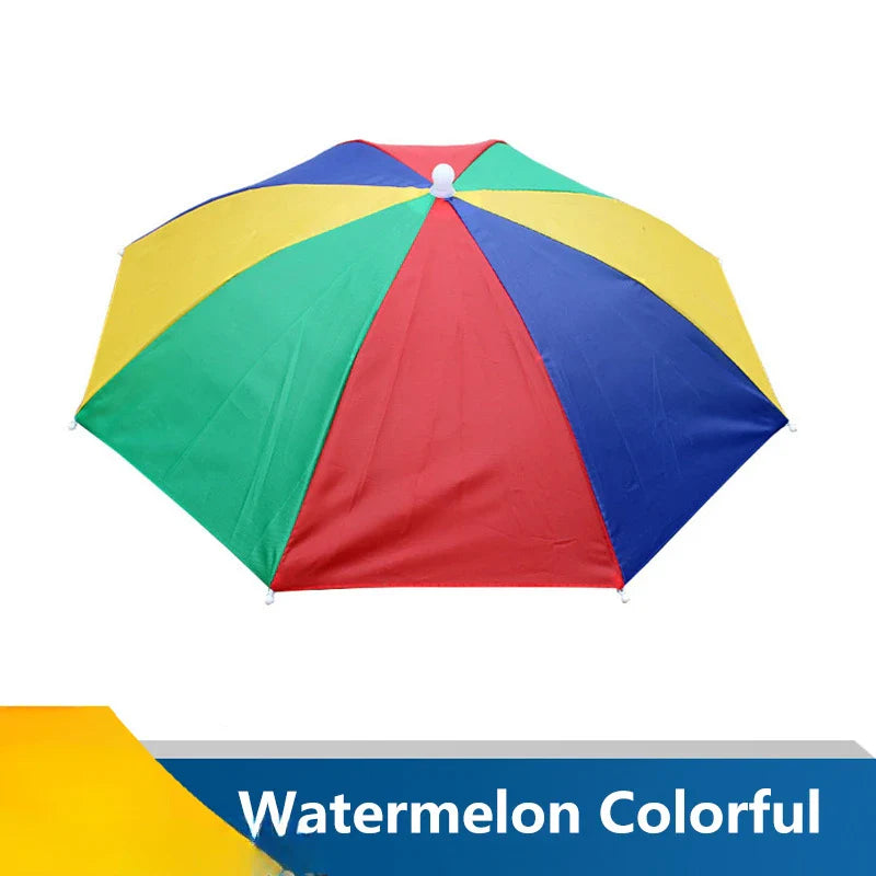 Rynx | Portable Umbrella Hat Foldable Outdoor Fishing Sun Protection Waterproof Camping Fishing Headwear