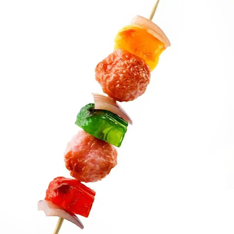 Lisslune | Realistic Barbecue Simulation Skewers for Creative Cooking Displays and Fun Play