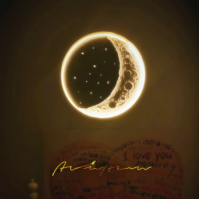 Lisslune | DIY Floating Moon Night Lamp