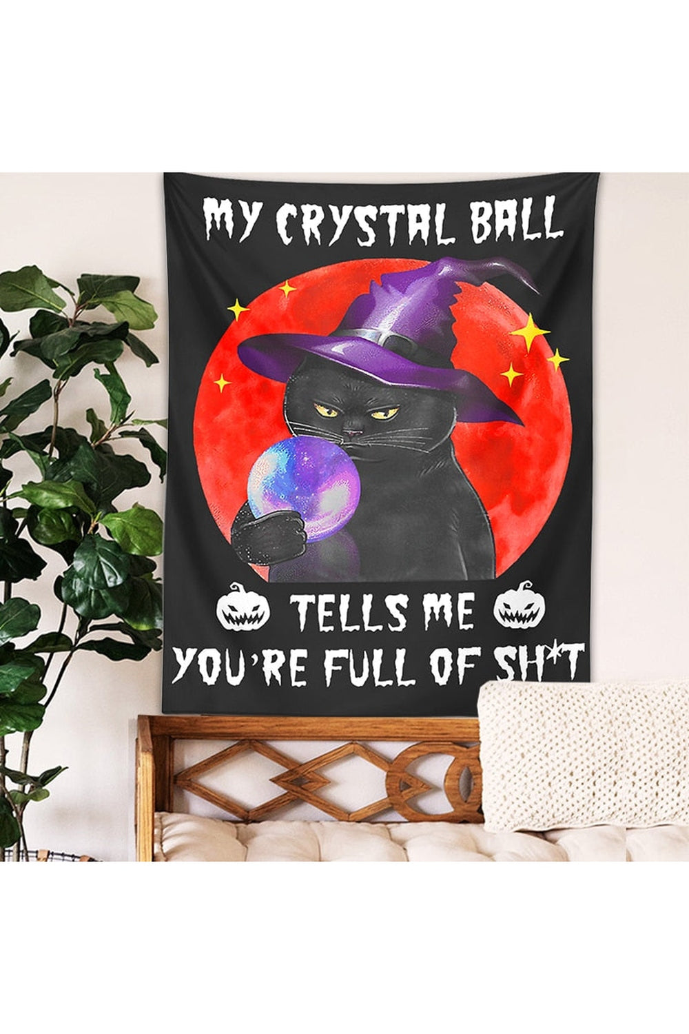 Lisslune | Cat Playful Tapestry