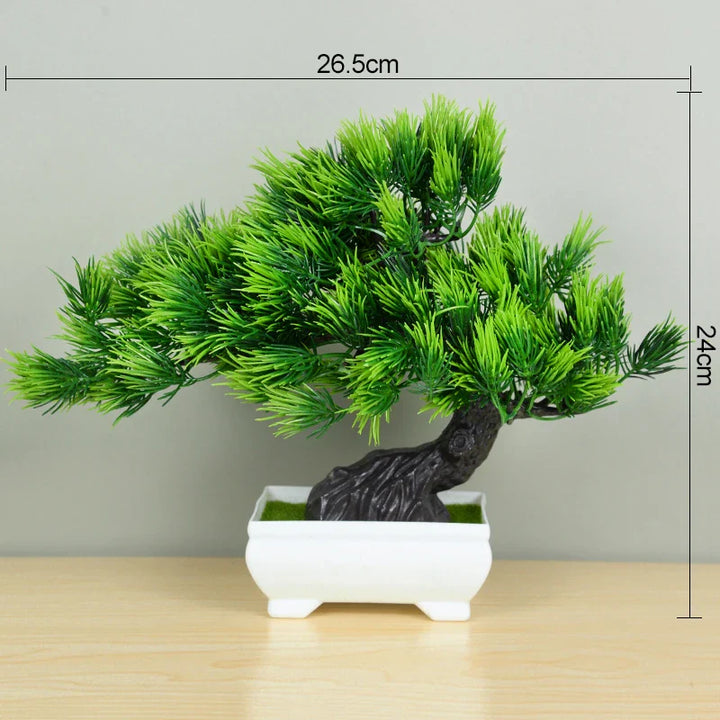 Rynx Artificial Plants Bonsai Small Tree Pot Artificial Plant Flowers Potted Plants Ornaments For Home Room Table Decoration Hotel Garden Decor