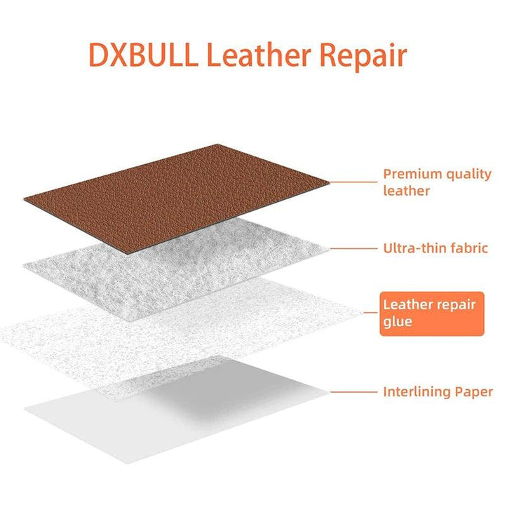 Lisslune | Self-adhesive PU leather restoration patch for quick furniture and bag repairs