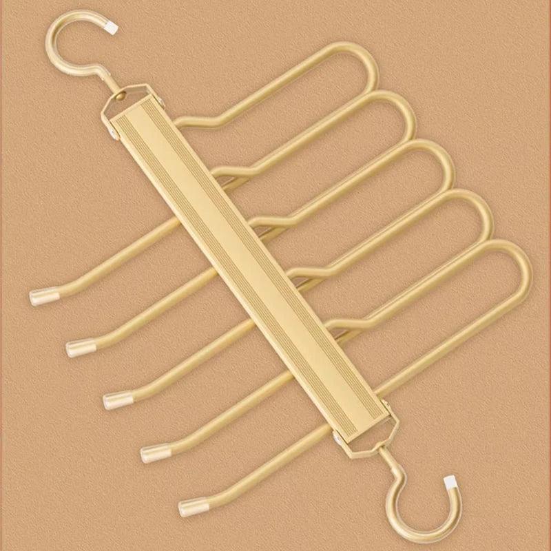 Lisslune | Revolutionize your wardrobe with the 6 In 1 trouser hangers