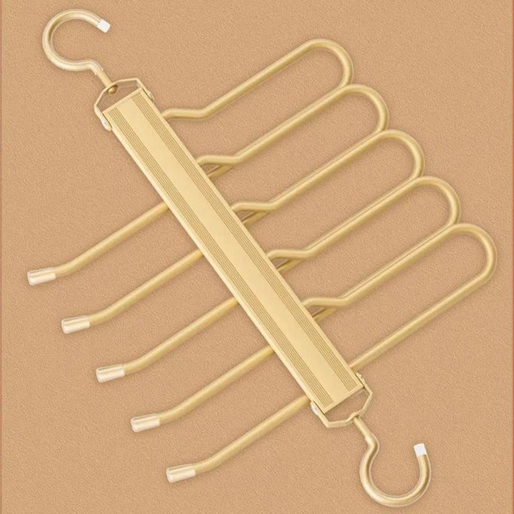 Lisslune | Revolutionize your wardrobe with the 6 In 1 trouser hangers