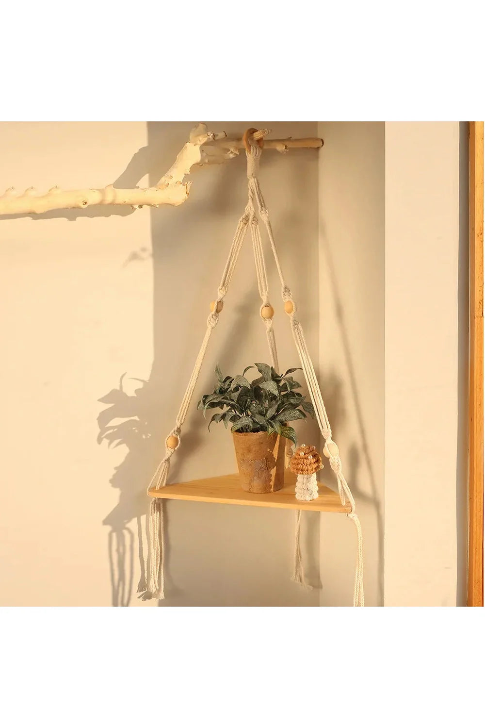 Lisslune | Corner wall shelf