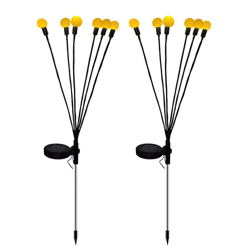 Lisslune | Solar Reed Waterproof Fiber Patio Lights
