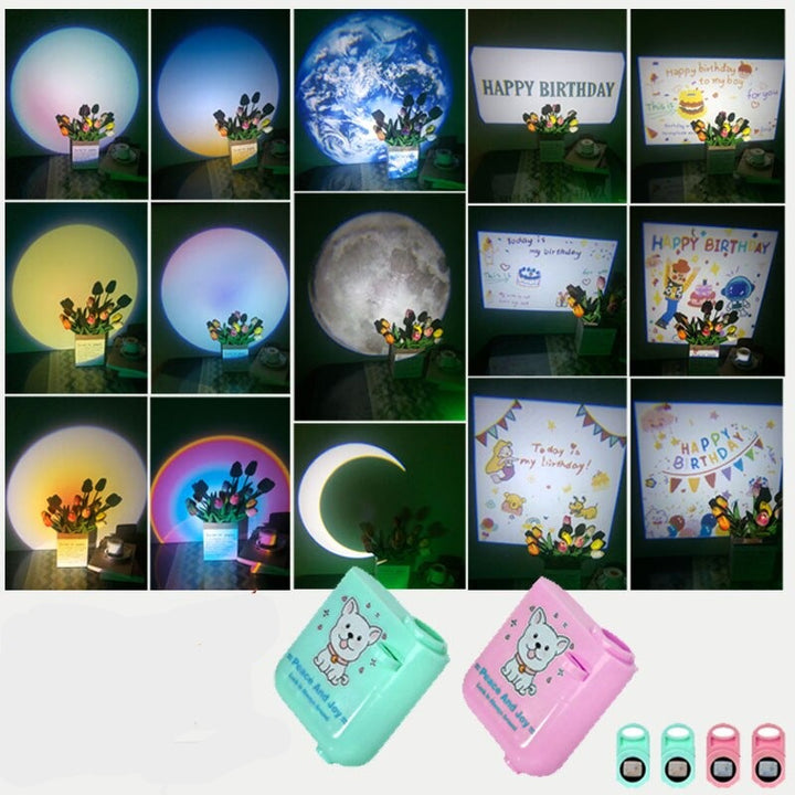 Lisslune | Mini Moon Projector Atmosphere Lamp
