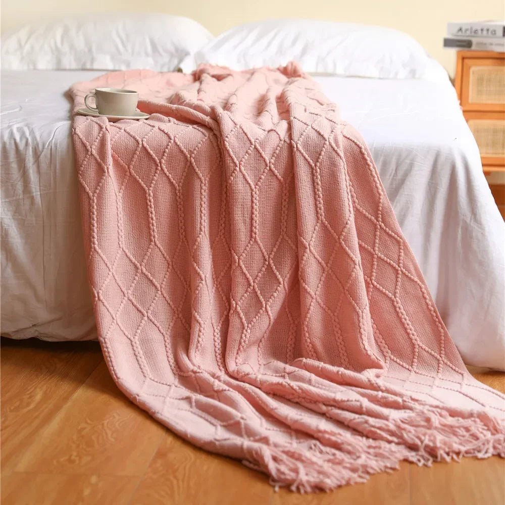 Lisslune | Nordic Style Dick Knitted Blanket