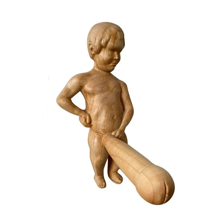 Lisslune | Wood Toilet Paper Holder Phallus