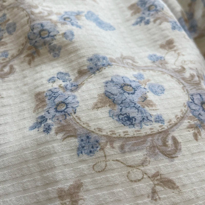 Lisslune | Ins Floral Bettwäsche Set Spitze Romantisch Für Frauen Mädchen Flach Spannbetttuch Mit Orange Kissenbezügen Weiches Gewaschenes Baumwolle Vollgröße