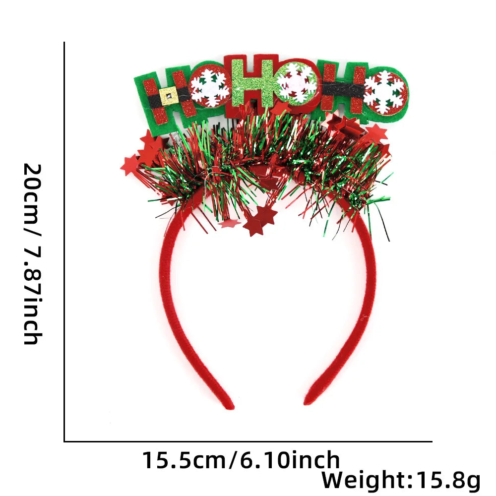 Rynx | Christmas Hair Bands for Women, Antler Hair Bands, Cute Hair Pins, Deer Horn Christmas Hair Bands